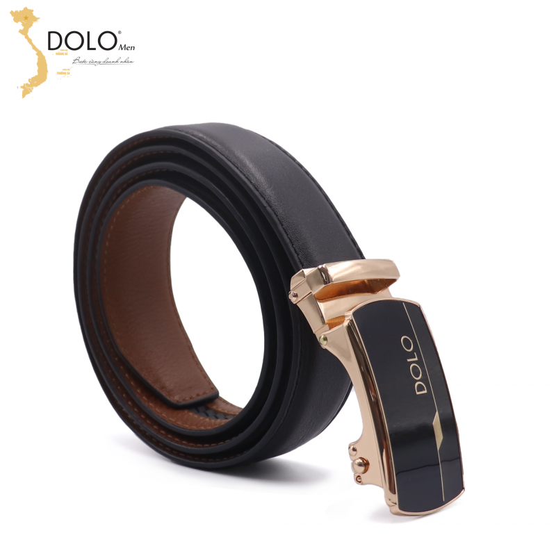 Dây Lưng DOLO Da Bò 2 mặt -DLB05
