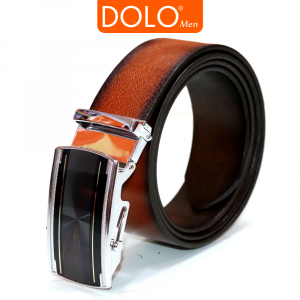 Dây lưng DOLO da bò cháy lăn - DLB02