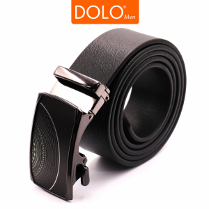 Dây lưng DOLO da bò nguyên tấm khóa tăng - DLB01