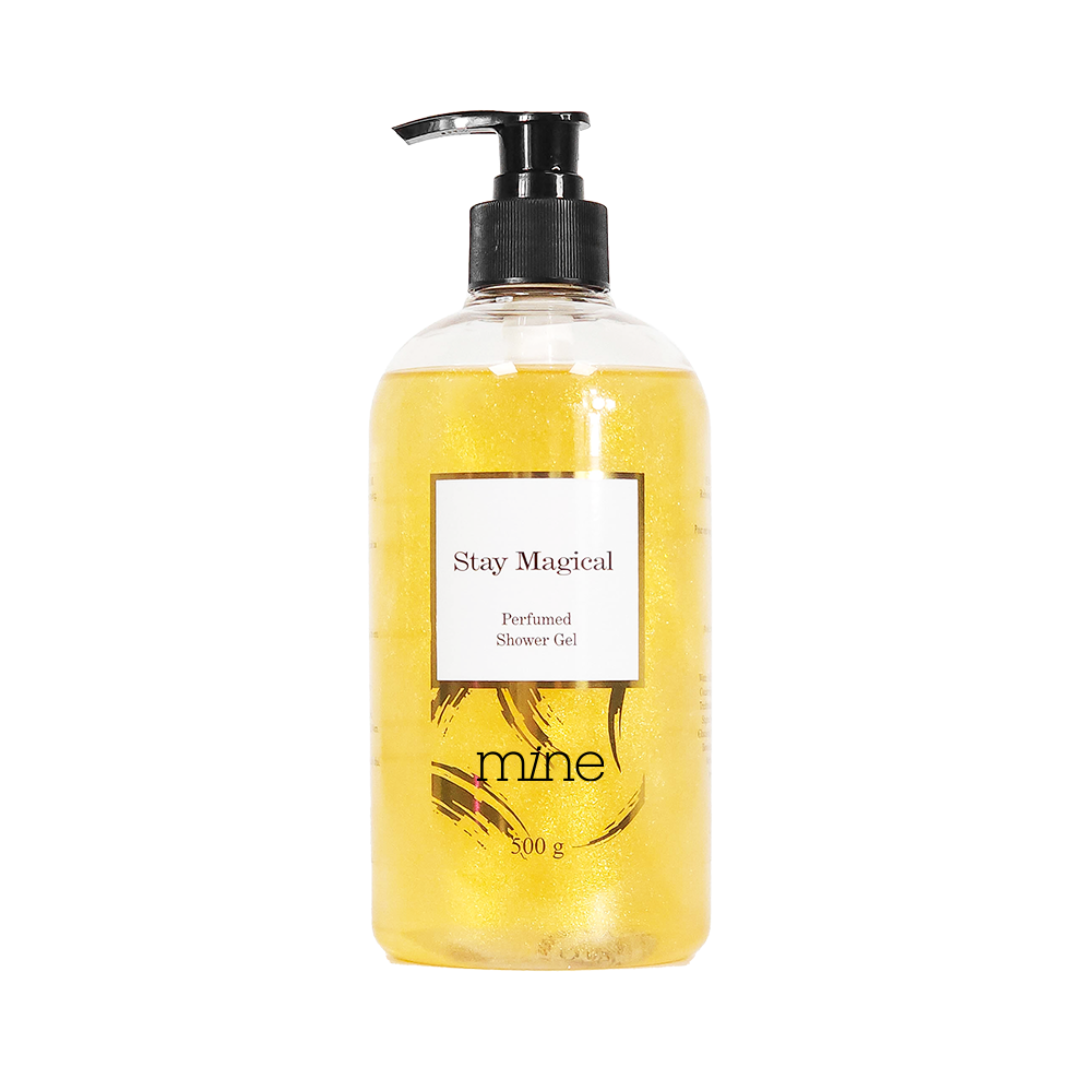 STAY MAGICAL - GEL TẮM TRẮNG NHŨ VÀNG HƯƠNG NƯỚC HOA MINE 500g