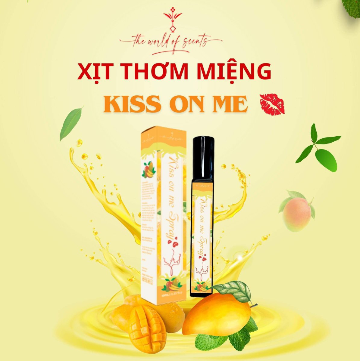 Xịt Thơm Miệng Vị Xoài